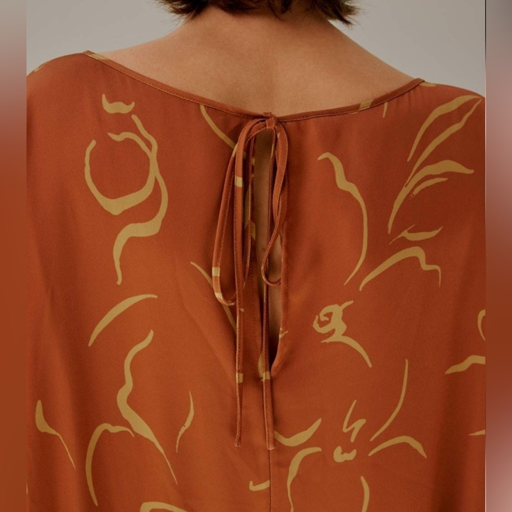 NAP Loungewear NWT Boho Maxi Print Dress Size S - Picture 5 of 13
